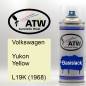 Preview: Volkswagen, Yukon Yellow, L19K (1968): 400ml Sprühdose, von ATW Autoteile West.